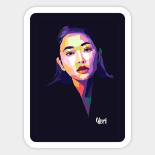 yeri red velvet Sticker